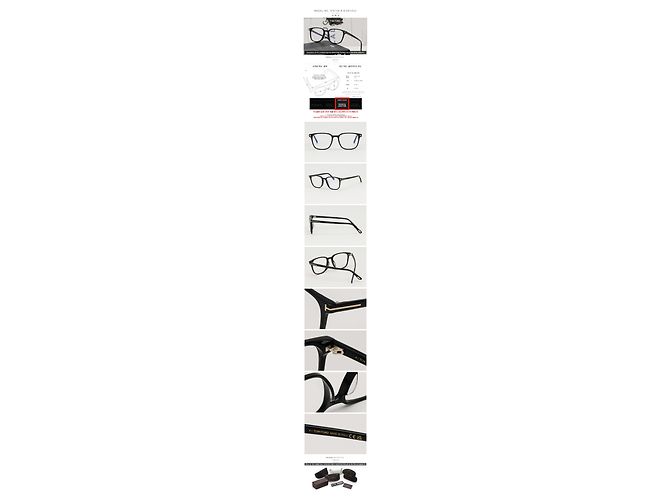 Tom Ford Eyeglass Frame Luxury Acetate Blue Light Blocking Unisex - view 5
