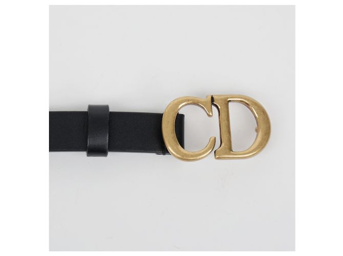 Dior Cintura in pelle di vitello Saddle Nera - vista 5
