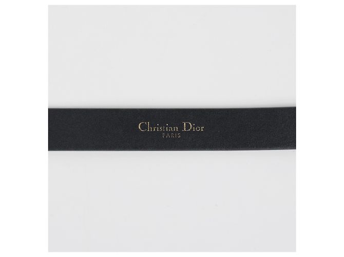 Dior Cintura in pelle di vitello Saddle Nera - vista 7
