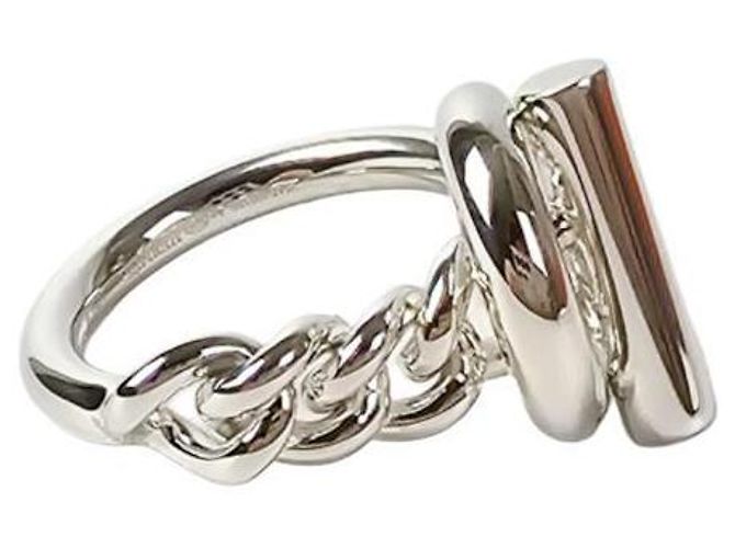 Hermès Anillo de plata para mujer Croisette Small Model - vista 5