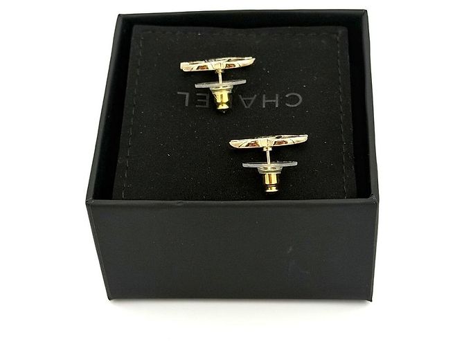 Chanel Orecchini Classic con logo CC tono oro Years - vista 7