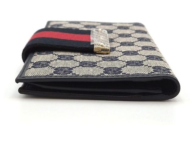 Gucci Cartera larga con solapa de lona - vista 7