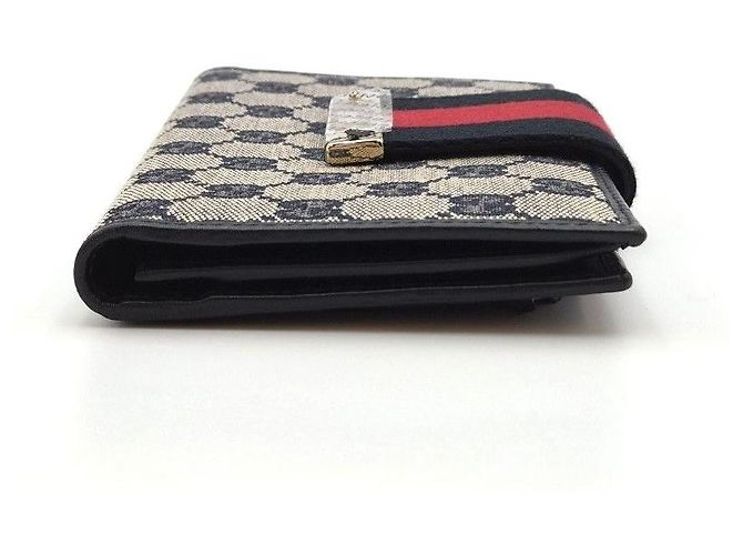 Gucci Cartera larga con solapa de lona - vista 8