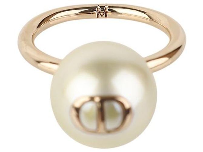 Dior Perlen-Amulettring in Gold-Optik - Ansicht 3