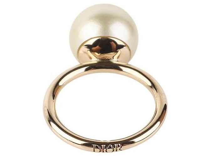 Dior Perlen-Amulettring in Gold-Optik - Ansicht 4