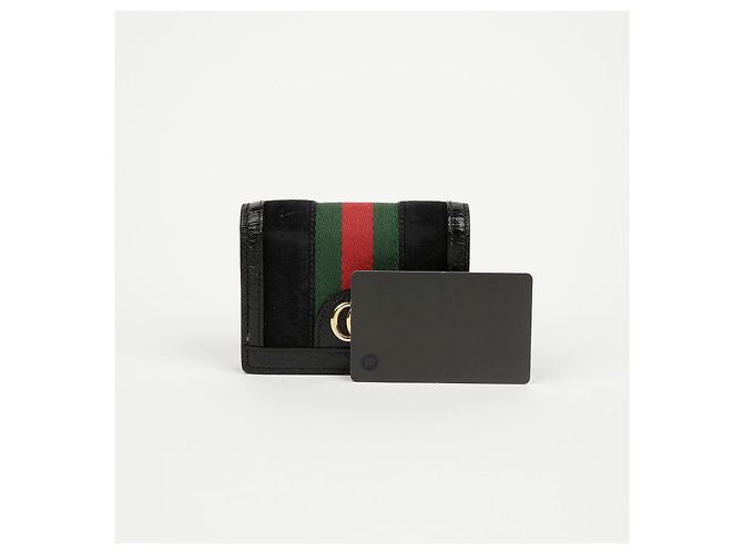 Gucci Tarjetero Ophidia Black - vista 12