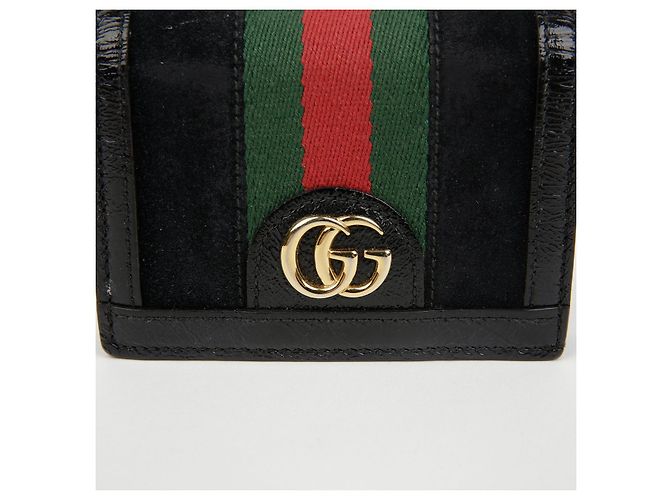 Gucci Tarjetero Ophidia Black - vista 3