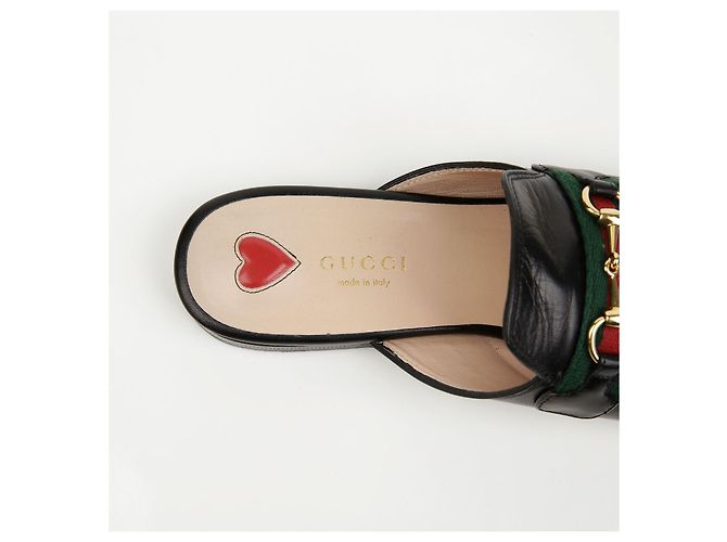 Gucci Mocassini Princetown in pelle nera - vista 13