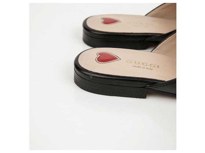 Gucci Mocassini Princetown in pelle nera - vista 4