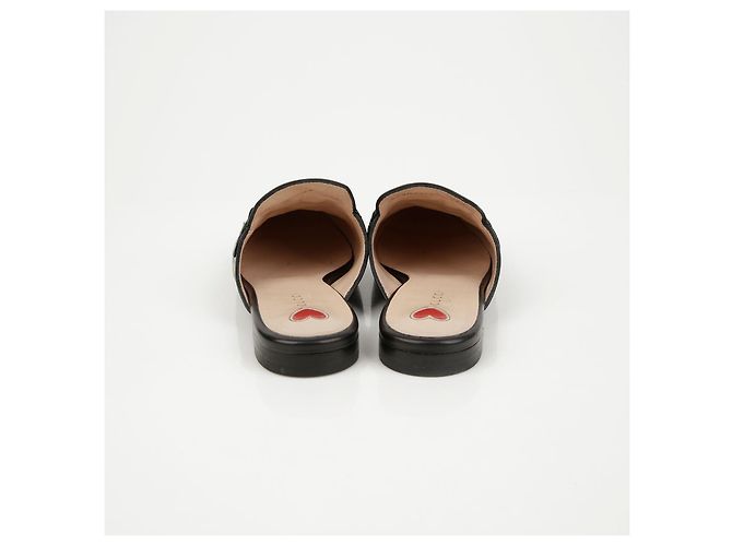 Gucci Mocassini Princetown in pelle nera - vista 8