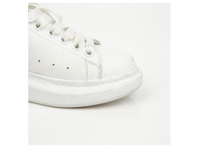 Alexander Mcqueen Sneakers Oversole Red Tab White - vista 11