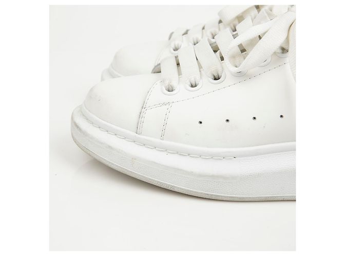 Alexander Mcqueen Sneakers Oversole Red Tab White - vista 7