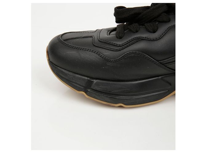 Gucci Sneakers da donna Lighton Rainbow Leather Nero - vista 10