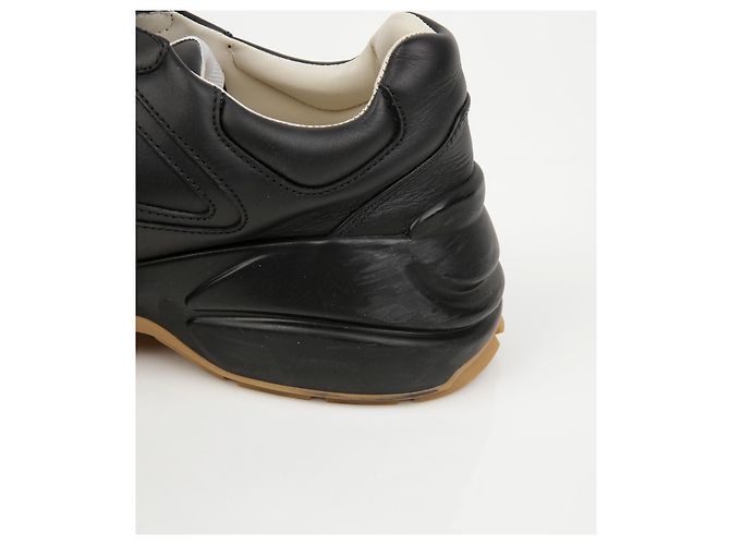 Gucci Sneakers da donna Lighton Rainbow Leather Nero - vista 11