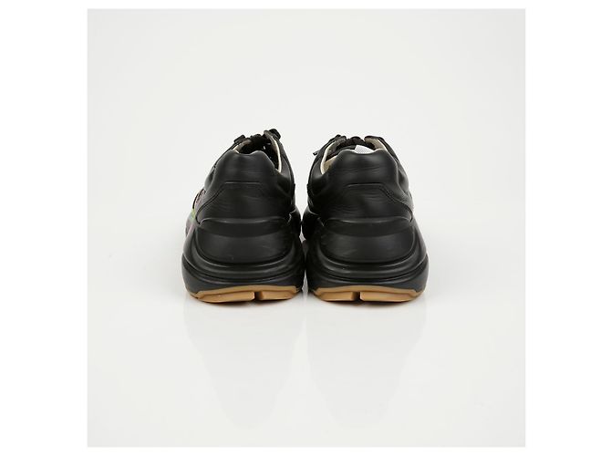 Gucci Sneakers da donna Lighton Rainbow Leather Nero - vista 5