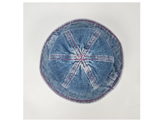 Chanel Vintage Denim Bucket Hat - Ansicht 7