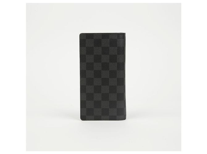 Louis Vuitton Cartera Brazza Damier Graphite - vista 2