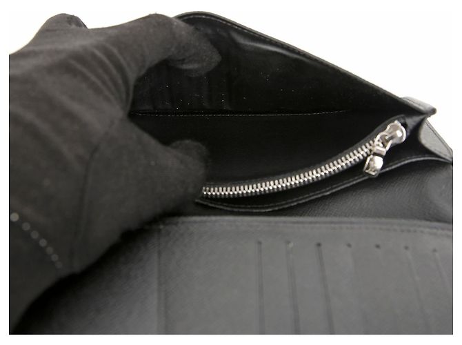 Louis Vuitton Cartera Brazza Damier Graphite - vista 6