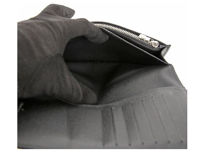 Louis Vuitton Cartera Brazza Damier Graphite - vista 9