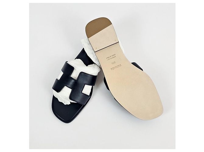 Hermès Sandali in vitello traforati con scatola - vista 13