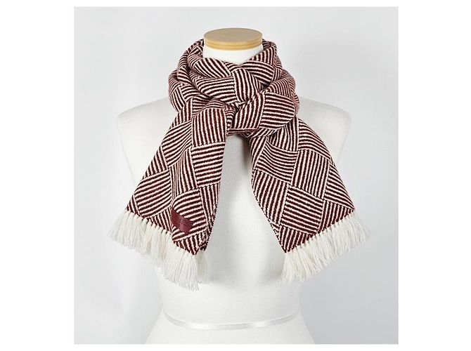 Hermès Sciarpa Cinetique in cashmere - vista 10