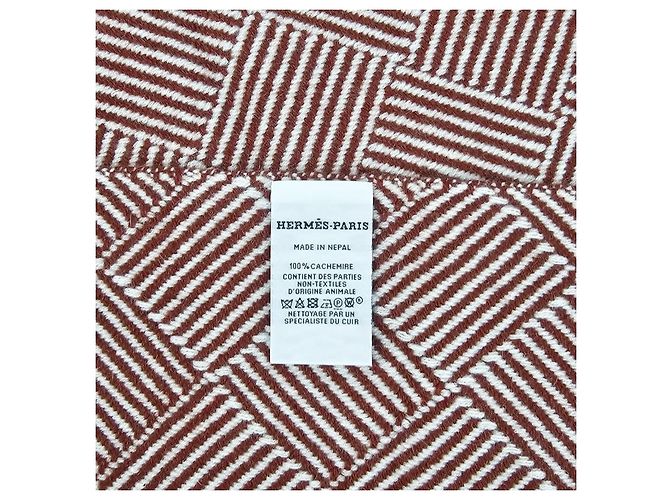 Hermès Sciarpa Cinetique in cashmere - vista 13