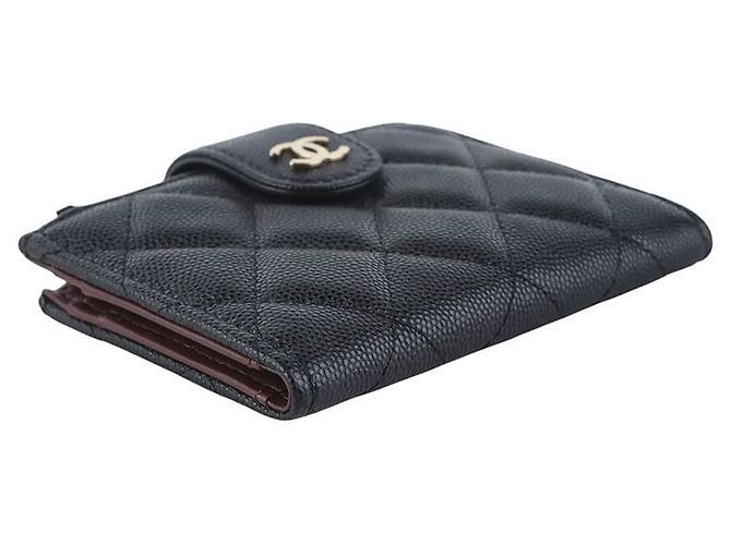 Chanel Cartera Caviar de doble cremallera - vista 3