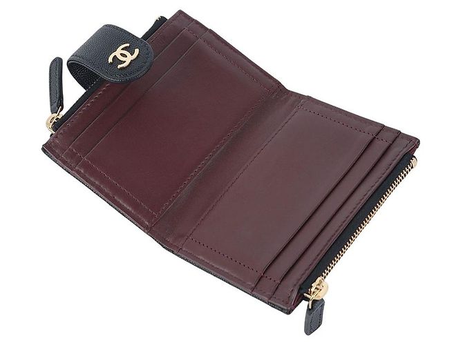 Chanel Cartera Caviar de doble cremallera - vista 5