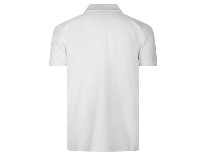 Moncler Logo Polo T-Shirt Weiß - Ansicht 4