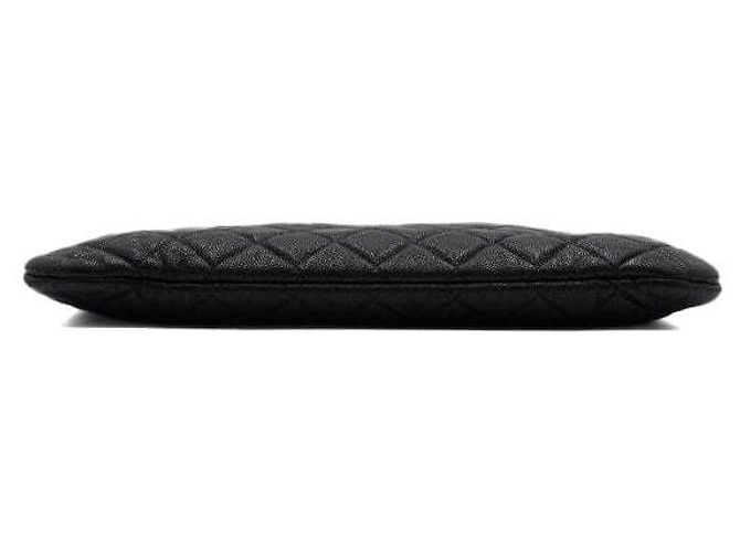 Chanel Borsa a pochette Boy New Medium in caviale nero - vista 6