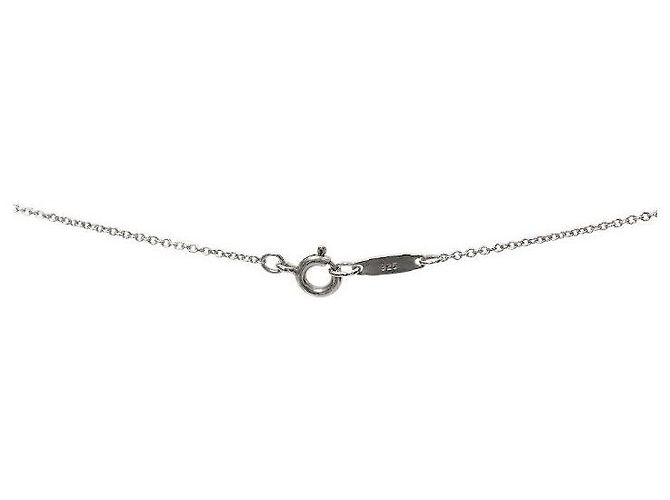 Tiffany & Co Collana Doppio Cuore in Argento - vista 4
