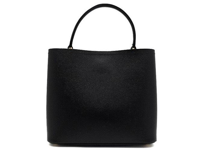 Prada Borsa Tote e Borsa a Tracolla Saffiano Panier Double Large - vista 4
