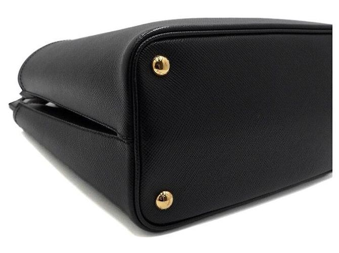 Prada Borsa Tote e Borsa a Tracolla Saffiano Panier Double Large - vista 8