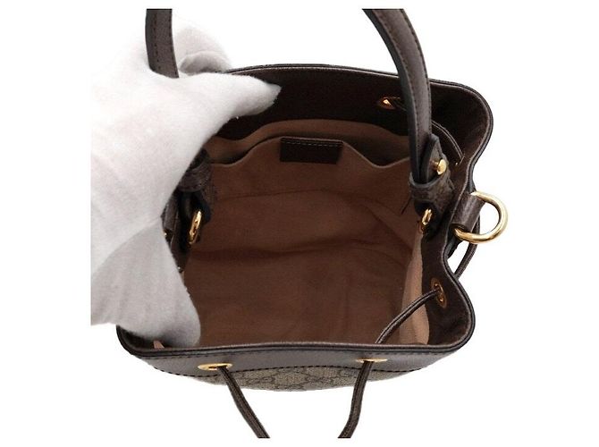 Gucci Borsa a secchiello crossbody Ophidia Small GG - vista 5