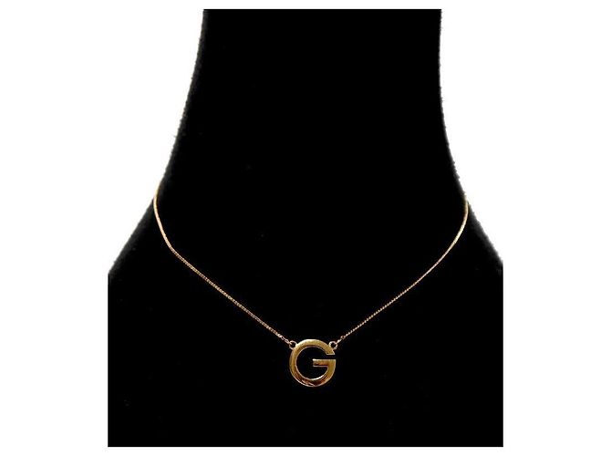Colar Givenchy G dourado - vista 5
