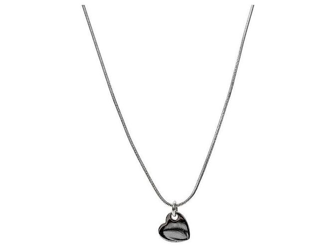 Dior Herz-Halskette Silber - Ansicht 2