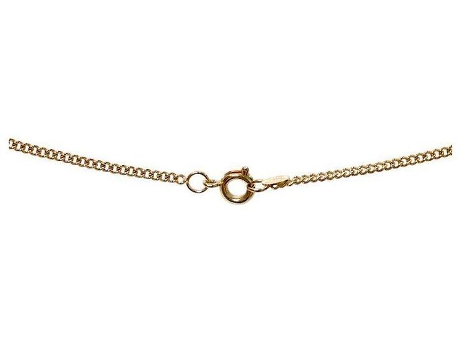 Chanel Black Cubic CC Gold Necklace - view 4