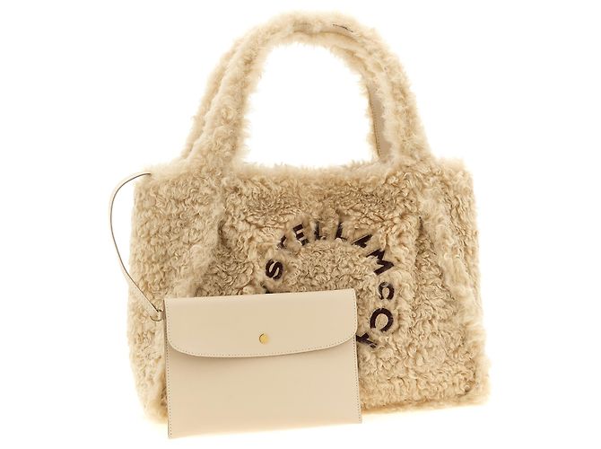 Stella Mc Cartney Beige Polyester-Tote-Bag - Ansicht 3