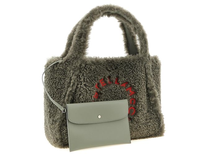Stella Mc Cartney Graue Polyester-Tote-Bag - Ansicht 3