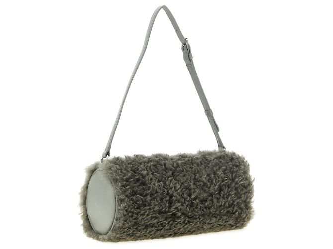 Stella Mc Cartney Clutch aus Polyester in Grau - Ansicht 2