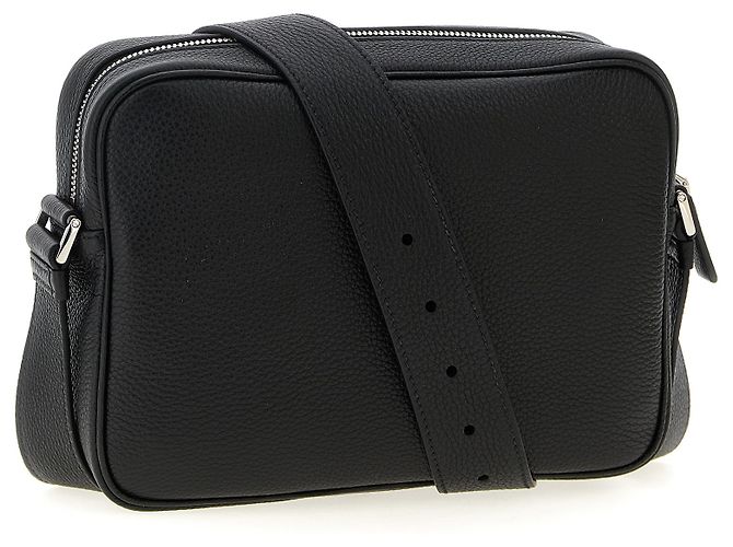 Prada Borsa crossbody in pelle di vitello nera - vista 2