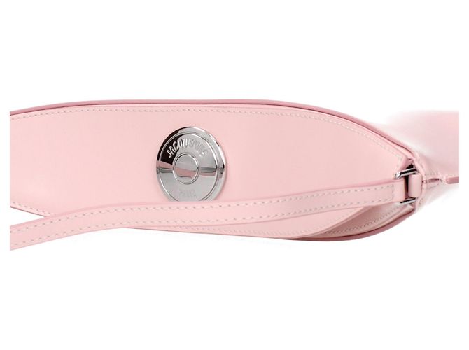 Jacquemus Borsa a tracolla in pelle rosa - vista 4