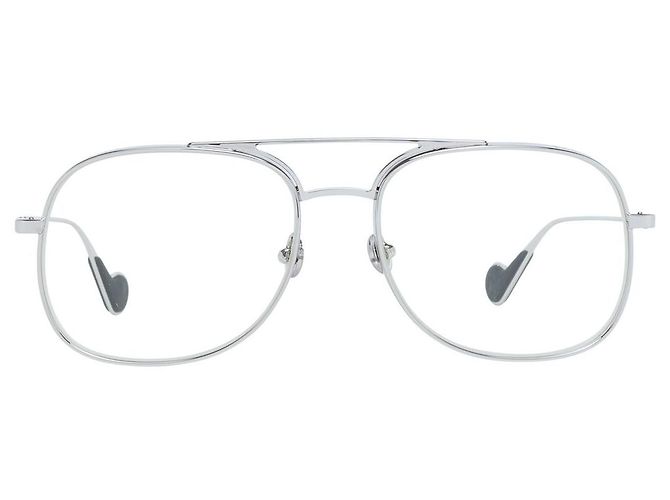 Moncler Occhiali da sole in metallo argento - vista 2