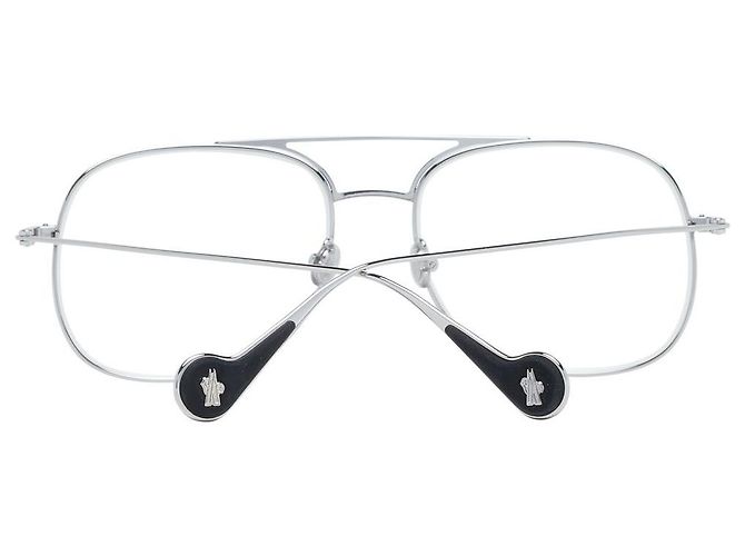 Moncler Occhiali da sole in metallo argento - vista 3