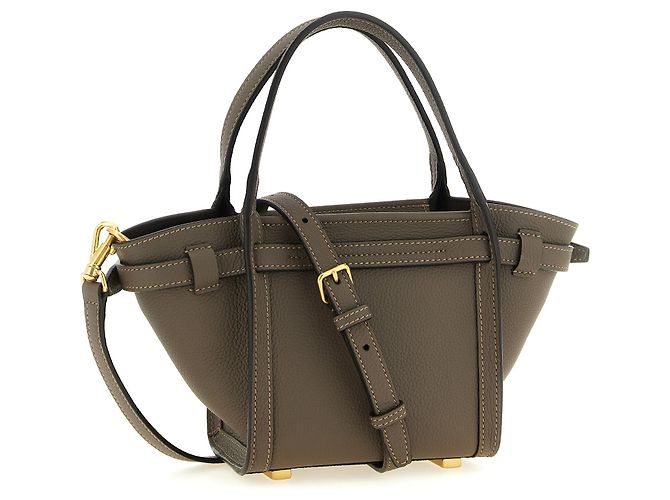 Tod's Tote Bag aus grauem Kalbsleder - Ansicht 2