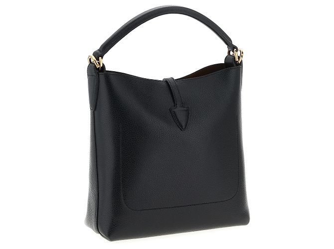 Tod's Borsa in pelle di vitello nera - vista 3