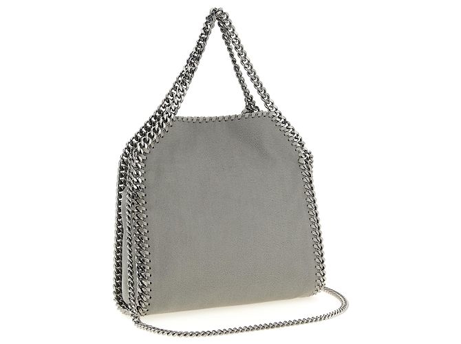 Stella Mc Cartney Graue Handtasche aus Polyester - Ansicht 2