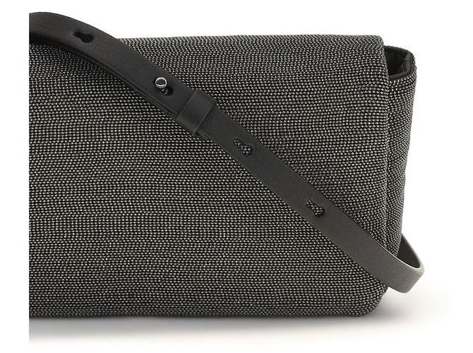 Brunello Cucinelli Borsa a tracolla in pelle nera - vista 4