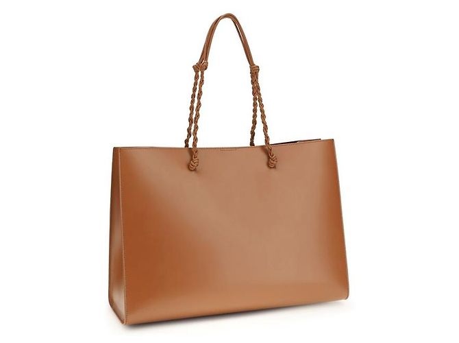 Jil Sander Borsa a tracolla Bos Taurus in pelle di vitello marrone - vista 3