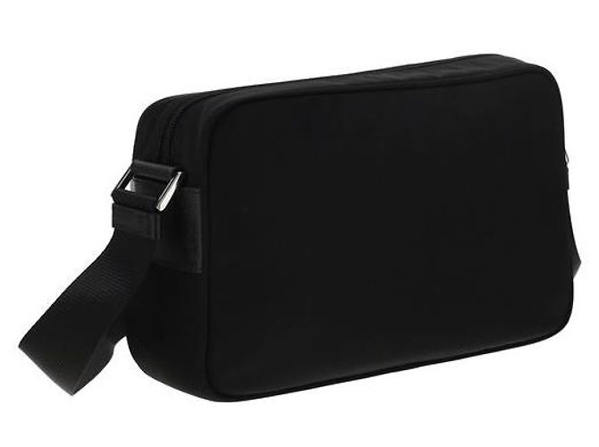 Prada Borsa a tracolla in nylon nero - vista 3
